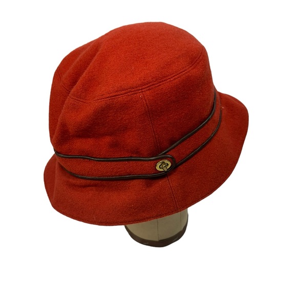 Coach Accessories - COACH Wool Turnlock Bucket Hat Size M/L